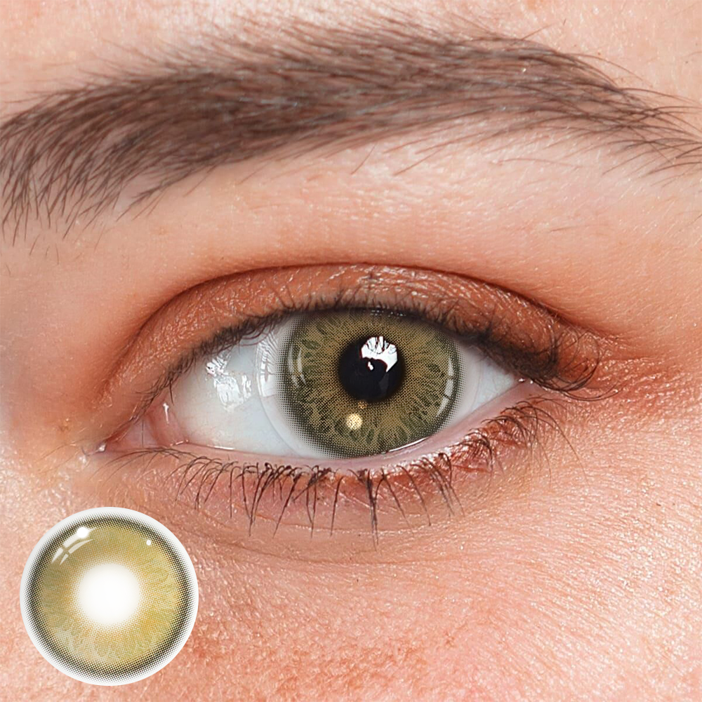 Kelly Brown Coloured Contact Lenses